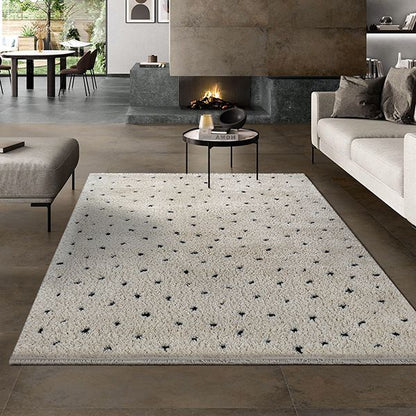Ideal Shaggy Hochflorteppich 80406 260-Cream mit fransen