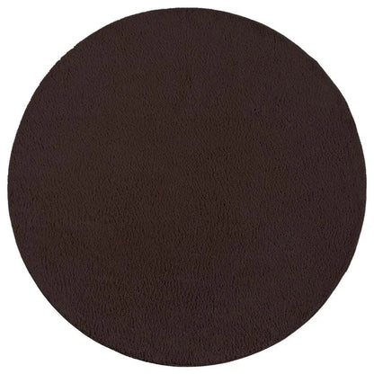 Hochflor Teppich Loft 37 80 Brown – Rund