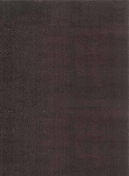 Cozy Waschbarer Teppich mit weichem Flor, 80 80-Brown