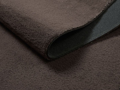 Cozy Waschbarer Teppich mit weichem Flor, 80 80-Brown
