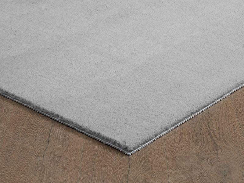 Cozy Waschbarer Teppich mit weichem Flor, 80 95-Grey