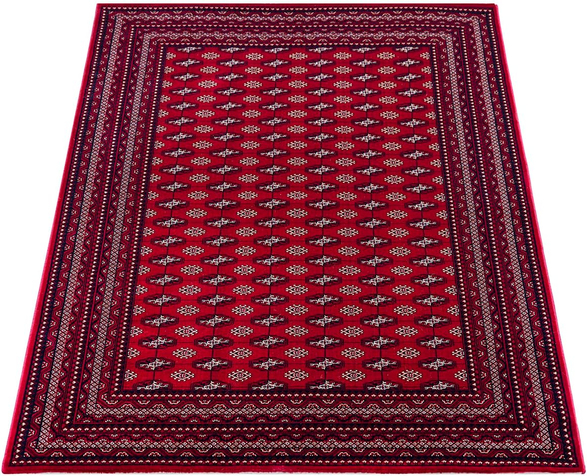 Teppich Dubai | Red | Kurzflorteppich