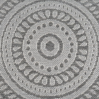 Indoor & Outdoor Kurzflorteppich Anthracite – Maestro