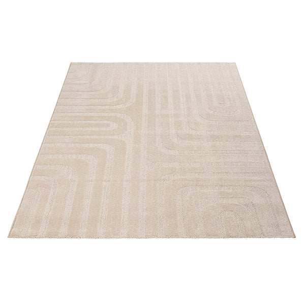 Glance Moderner Teppich, 8519 170-Beige