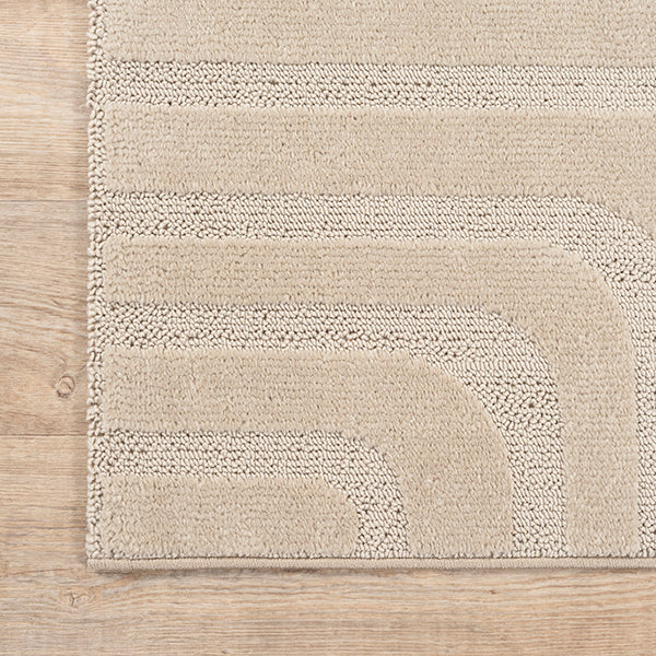 Glance Moderner Teppich, 8519 170-Beige