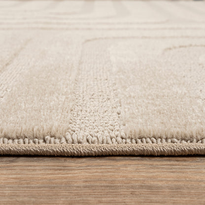 Glance Moderner Teppich, 8519 170-Beige