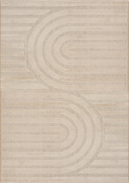 Glance Moderner Teppich, 8520 170-Beige