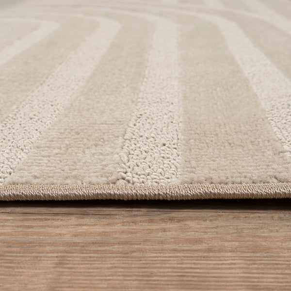 Glance Moderner Teppich, 8520 170-Beige