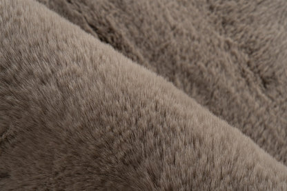 Badematte Rabbit 225 Dunkelbeige Ø 100cm RUND