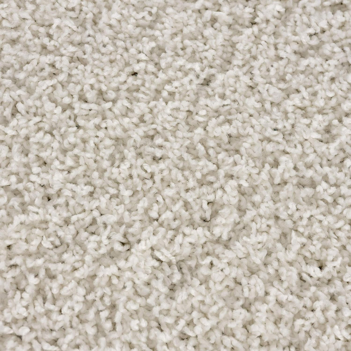 Loca New | Cream | Hochflorteppich | rund