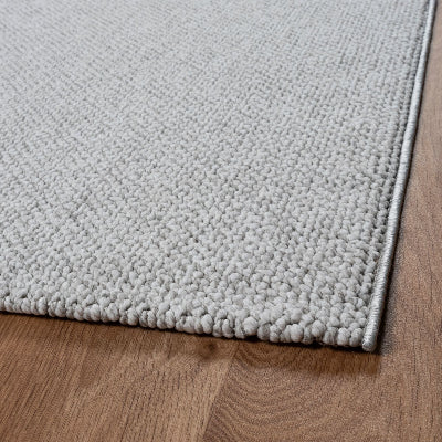 Sanat  Lora Soft Loop Teppich, hellgrau