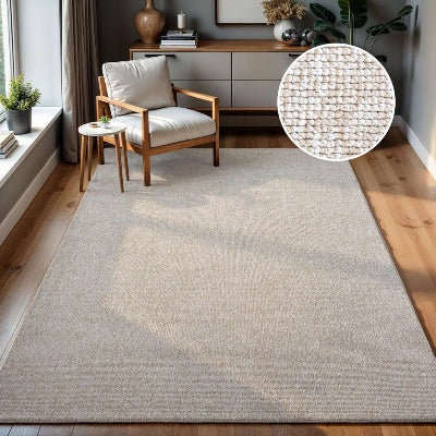 Sanat  Lora Soft Loop Teppich,  beige