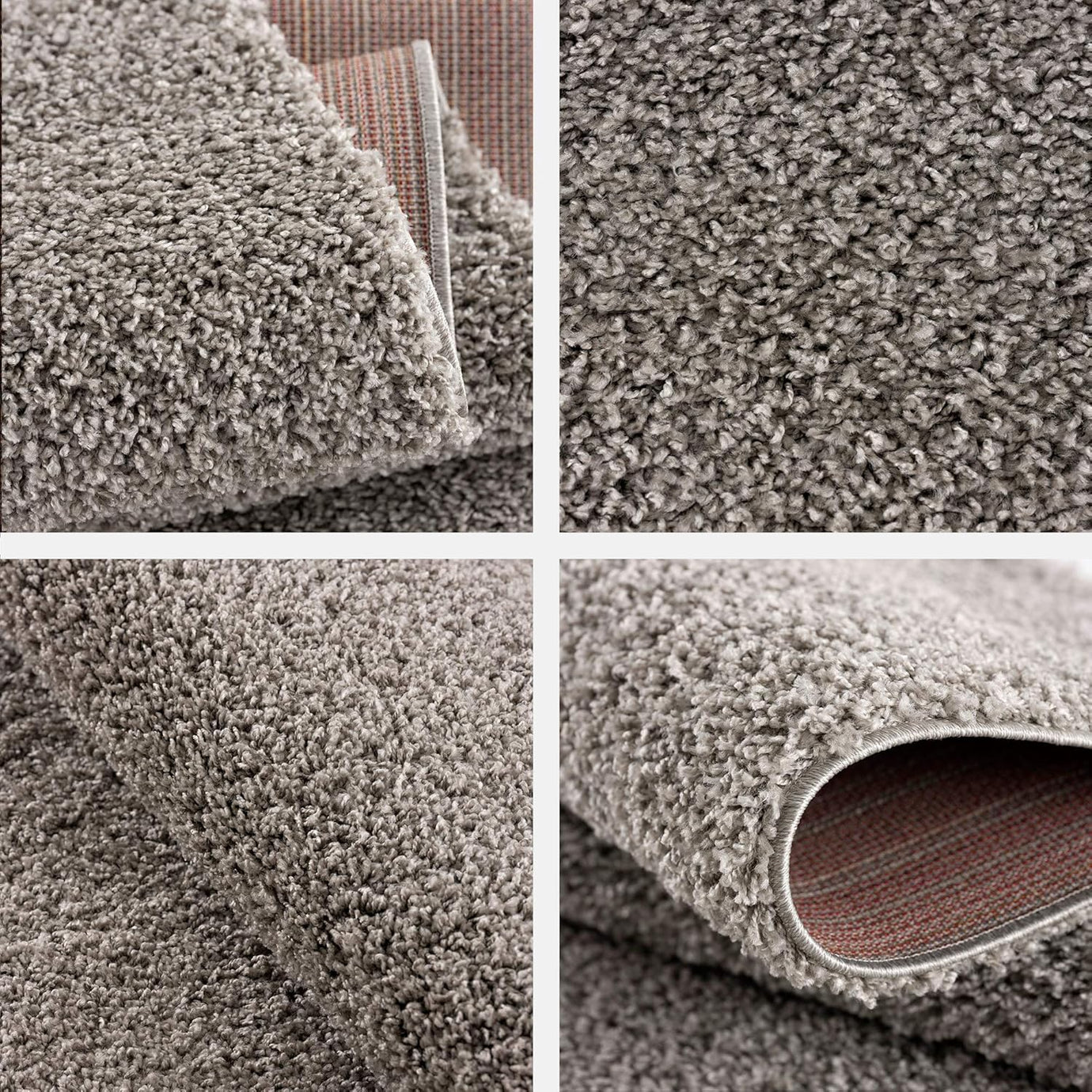 Teppich Loca in Hellgrau