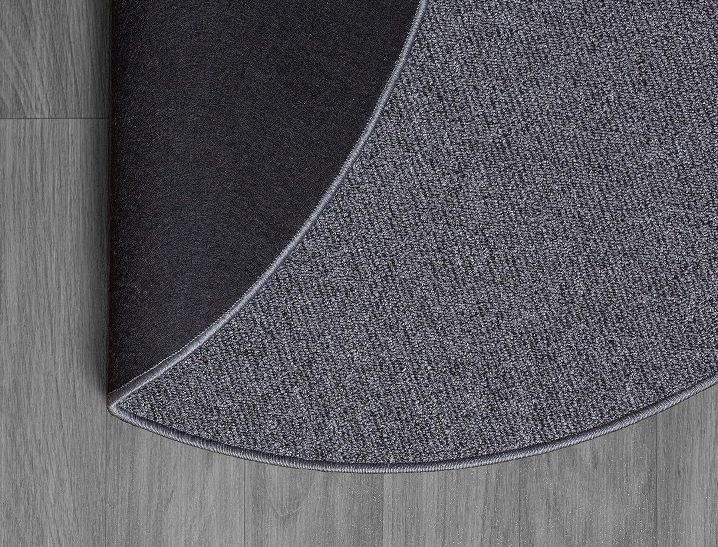 Mix Art Moderner Teppich, 180 96-Anthracite - Rund