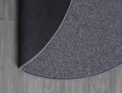 Mix Art Moderner Teppich, 180 96-Anthracite - Rund