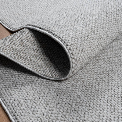 Sanat  Lora Soft Loop Teppich, hellgrau