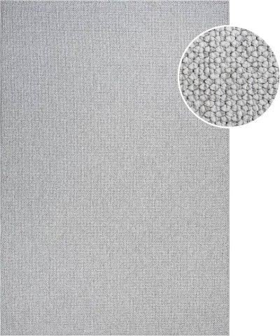 Sanat  Lora Soft Loop Teppich, hellgrau