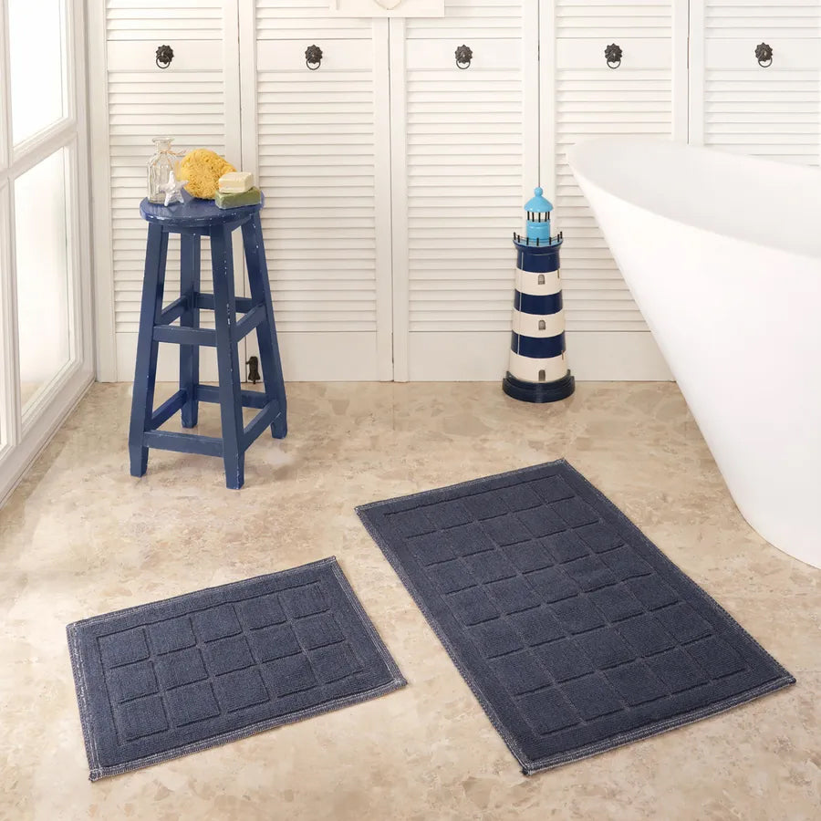 Karaca Home Kelly Quatre Mattenset in Indigo