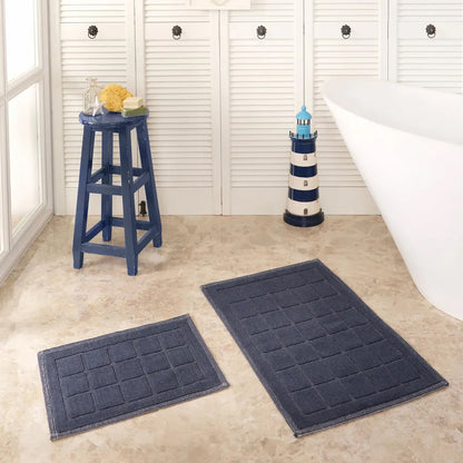 Karaca Home Kelly Quatre Mattenset in Indigo