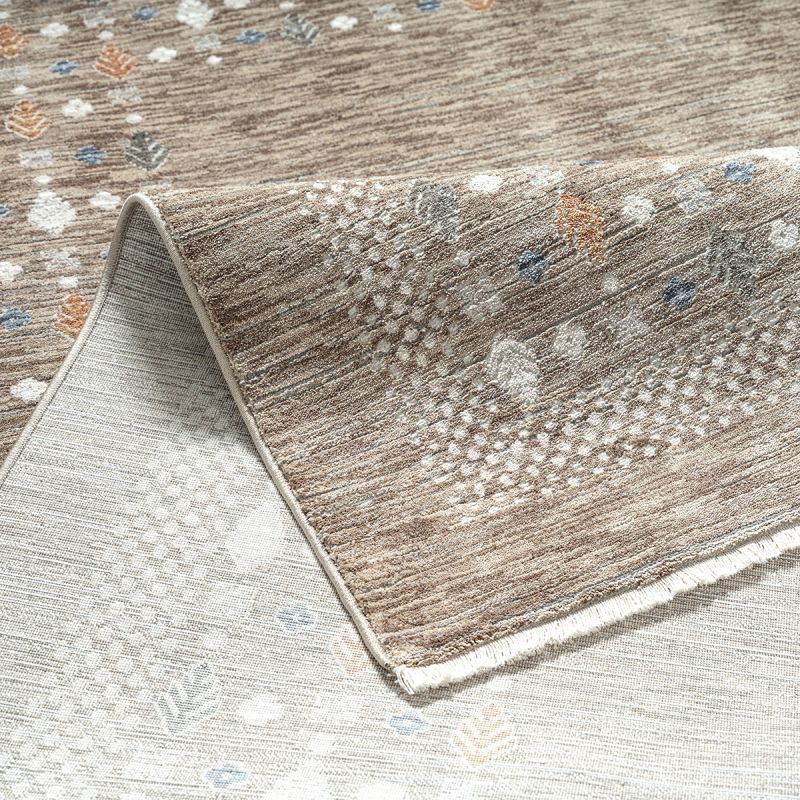 Valeria – Moderner Teppich - dunkel beige