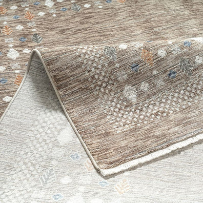Valeria – Moderner Teppich - dunkel beige