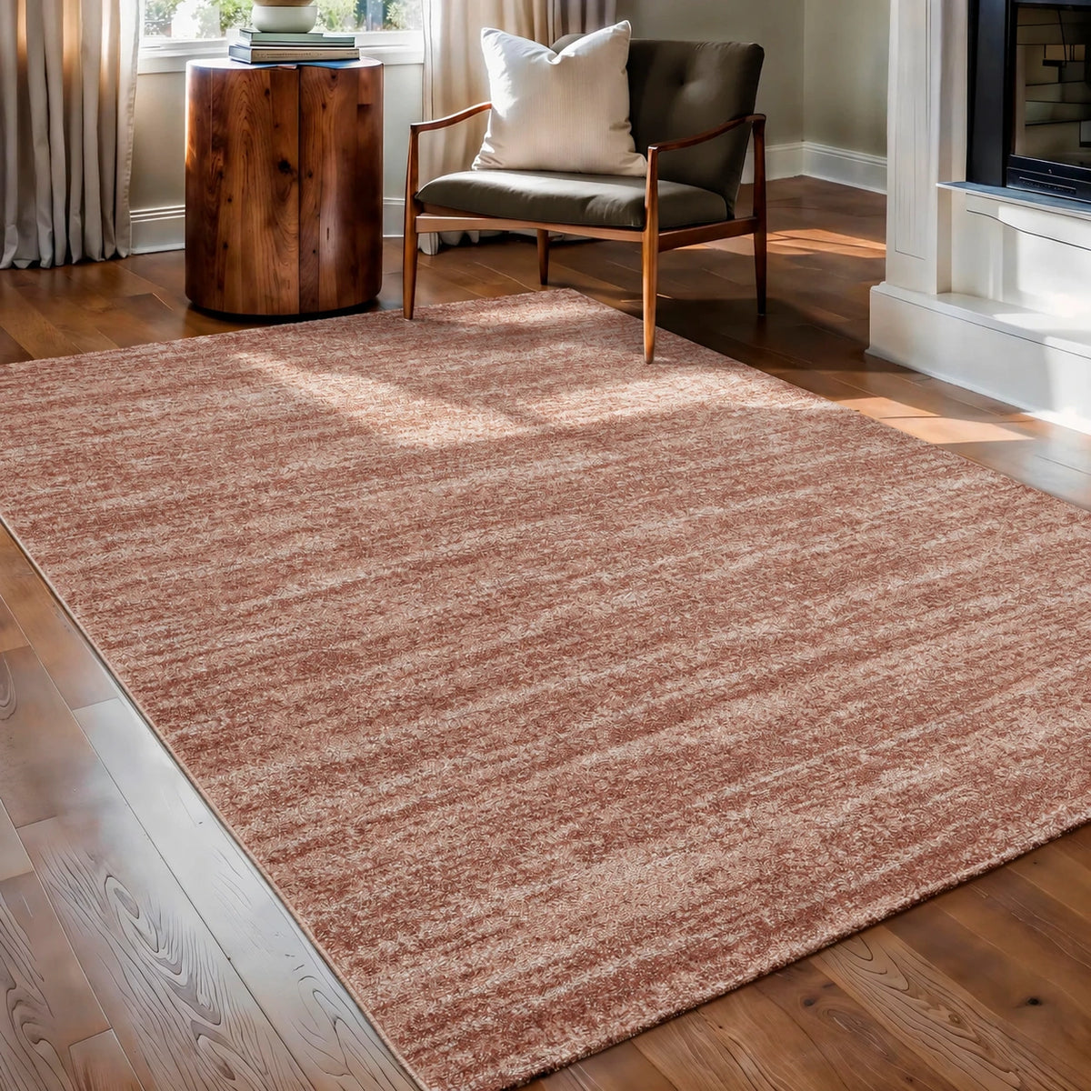 Teppich Oslo 9606 Terra | Moderner Kurzflor