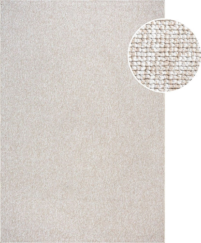 Sanat  Lora Soft Loop Teppich,  beige