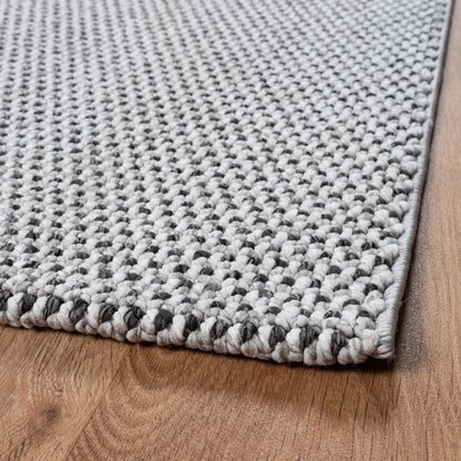 Sanat  Lora Soft Loop Teppich, schwarz