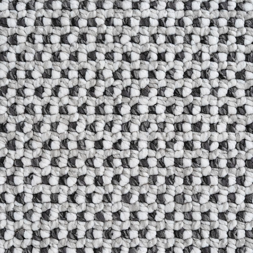 Sanat  Lora Soft Loop Teppich, schwarz