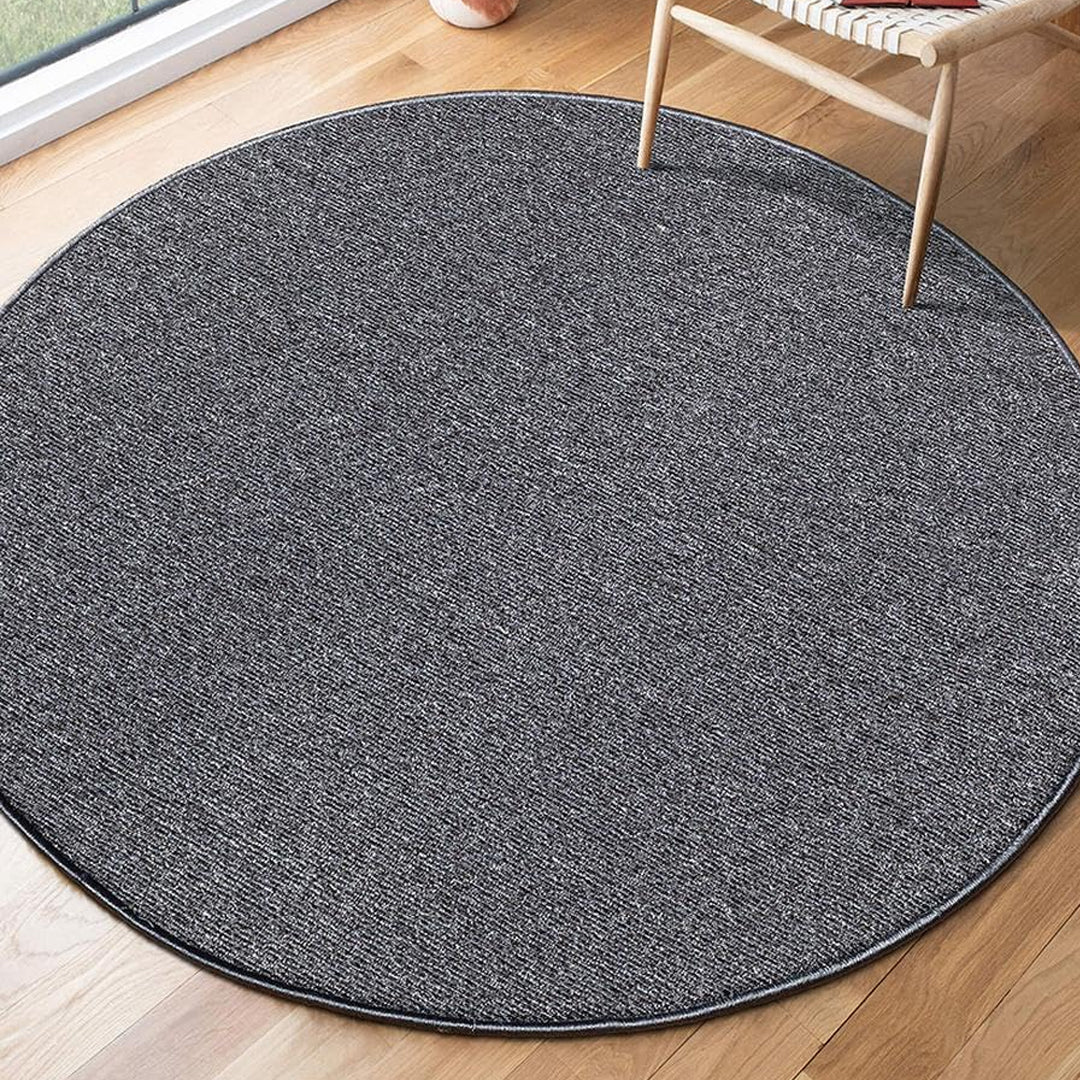 Mix Art Moderner Teppich, 180 96-Anthracite - Rund