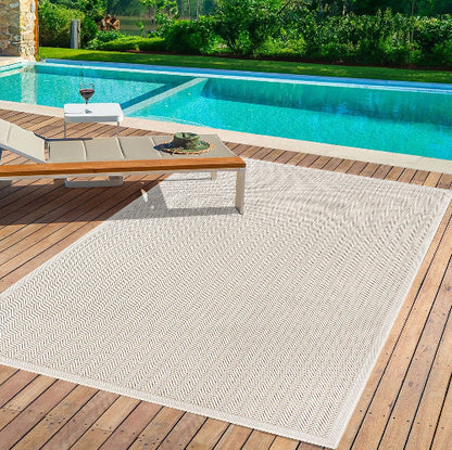 Arven in-& Outdoor Teppich, 54100 160-Cream