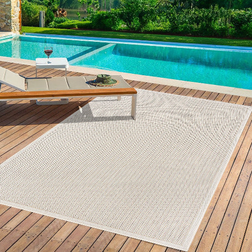 Arven in-& Outdoor Teppich, 54100 160-Cream