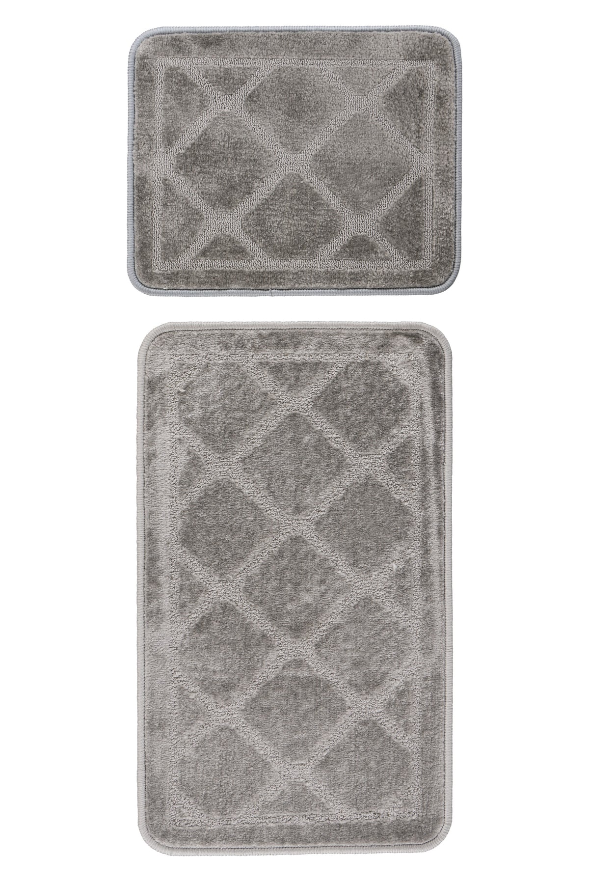 Badematte Lagoon 125 Silber  2er-Set