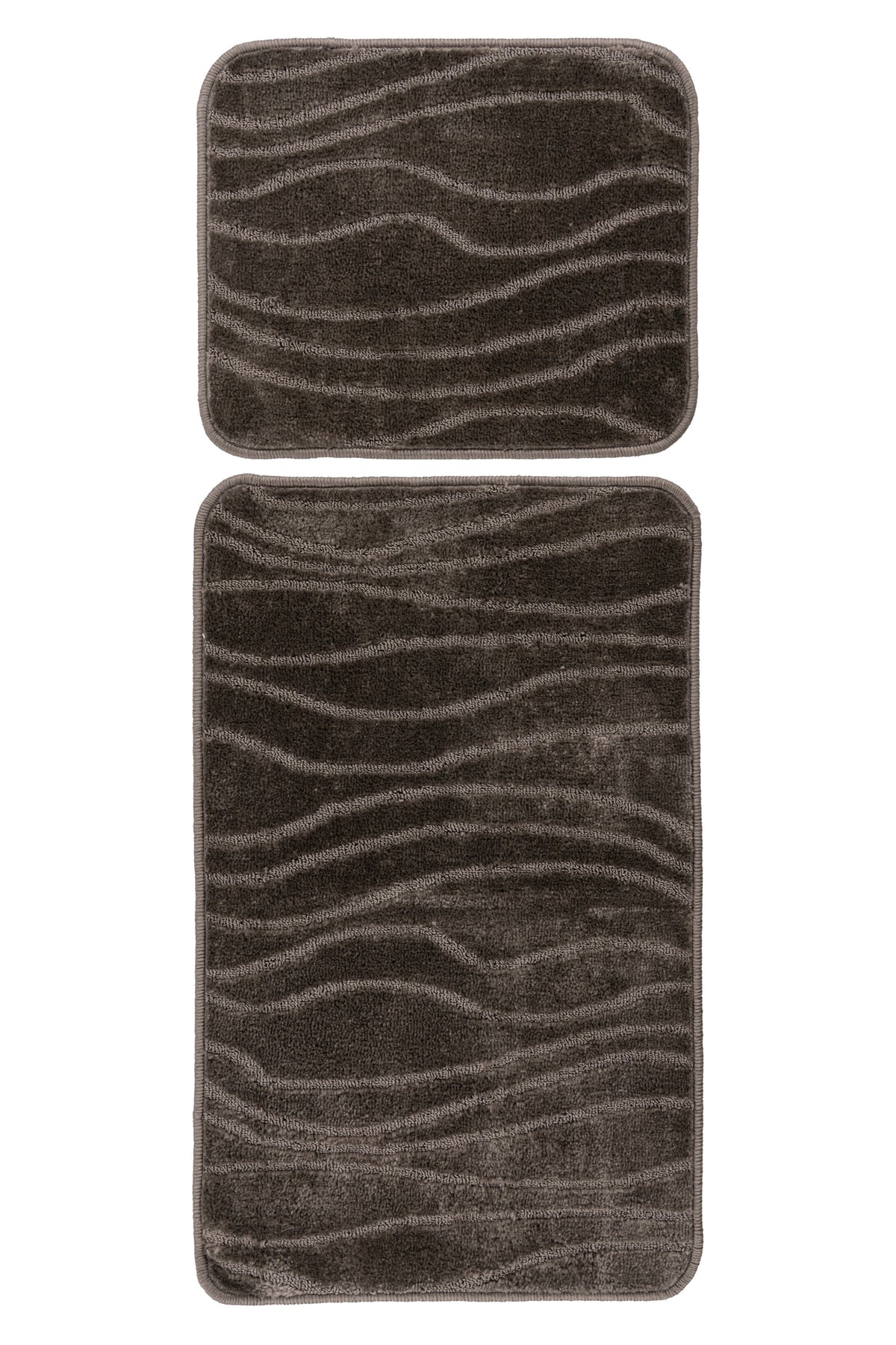 Badematte Lagoon 225 Taupe  2er-Set