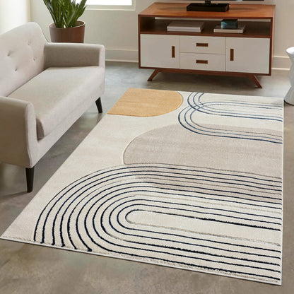 Teppich Bonito 7157 Beige