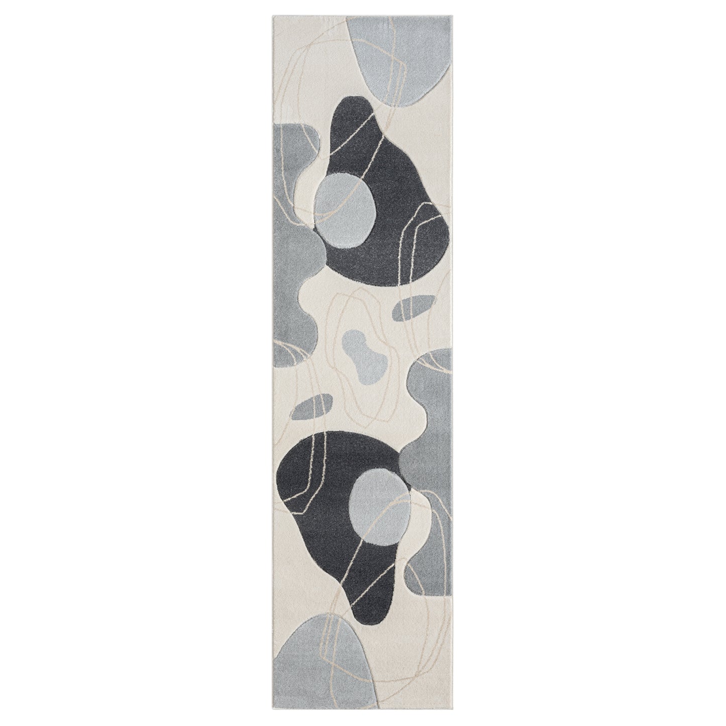 Teppich Bonito 7158 Grau