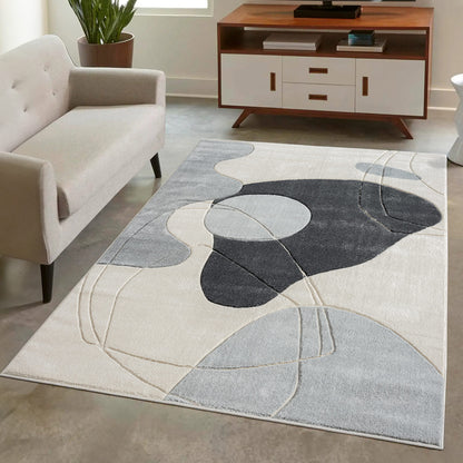 Teppich Bonito 7158 Grau