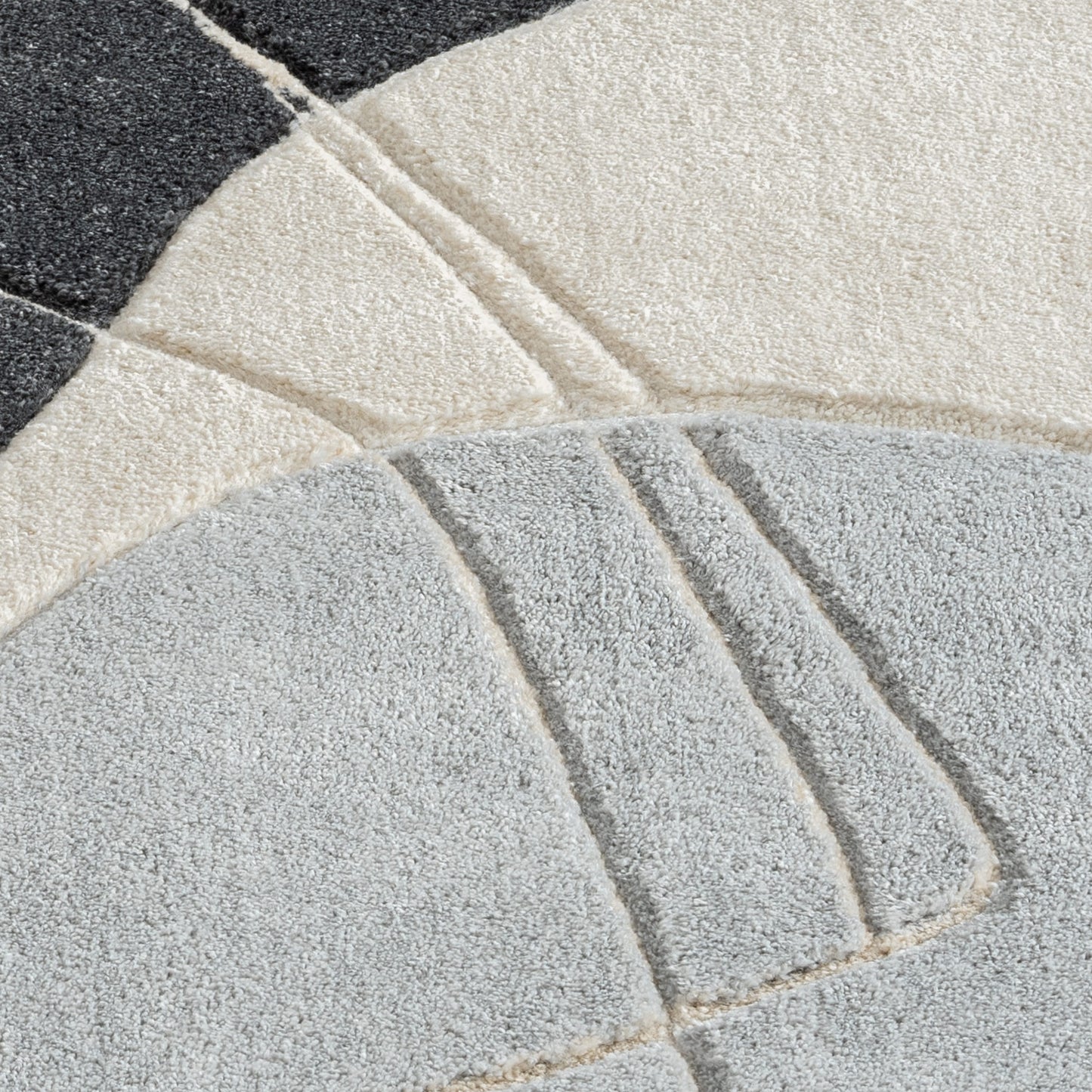 Teppich Bonito 7158 Grau