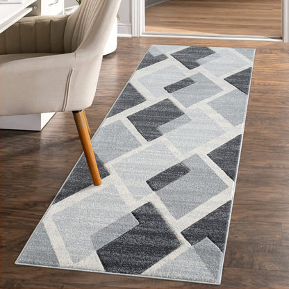 Teppich Bonito 7167 Grau