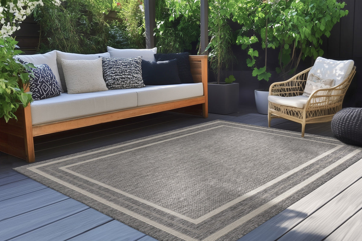 Nibru 325 Silber 160 x 230 cm
