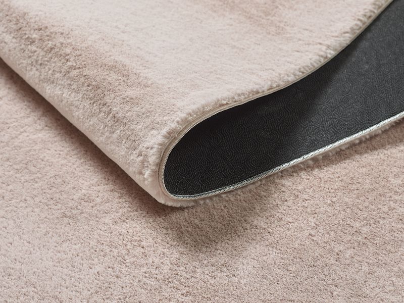 Cozy Waschbarer Teppich mit weichem Flor, 80 55-Rose