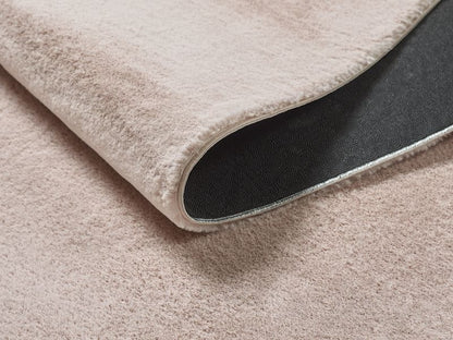 Cozy Waschbarer Teppich mit weichem Flor, 80 55-Rose