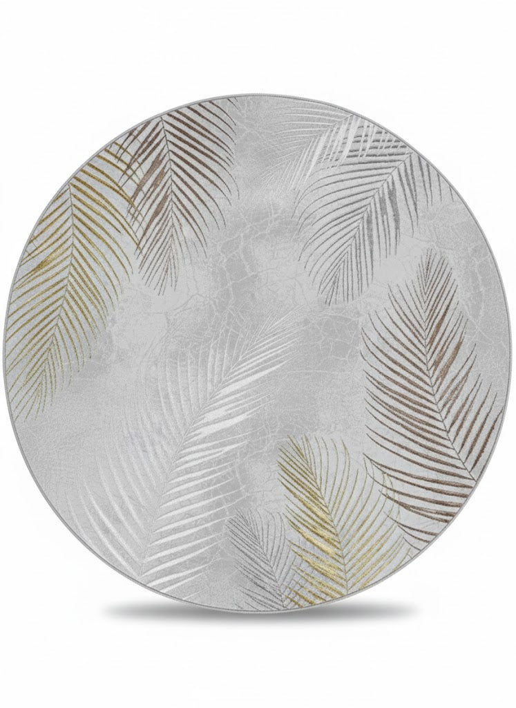 Teppich Creation 50051 495-Grey-Round