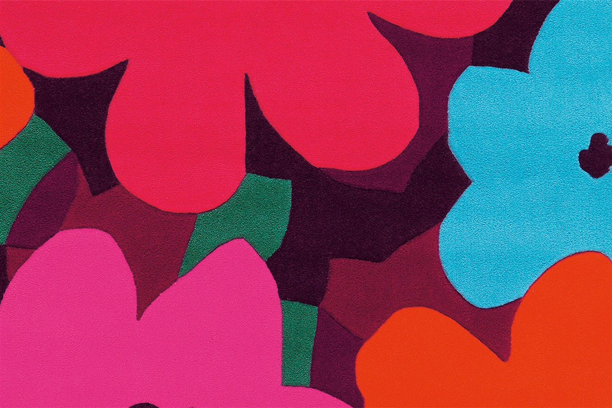Sam 4135 Multi / Pink Flowers