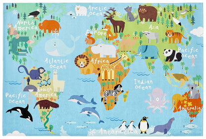 Sympathy Kids 243 World Map