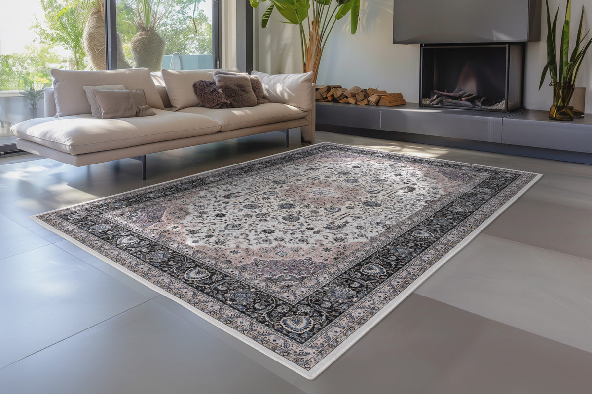 Rocks 425 Elfenbein 200 x 290 cm