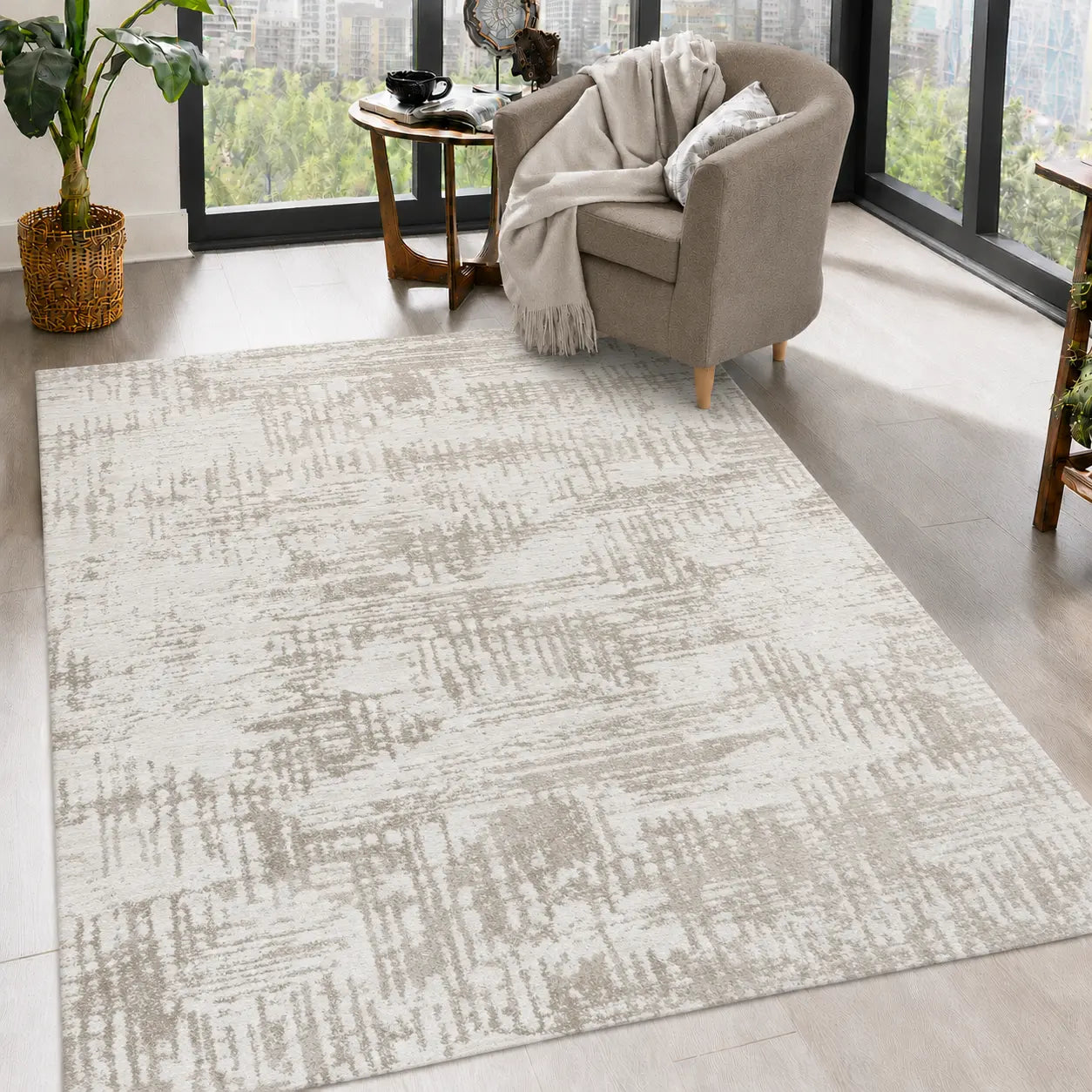 Harmony | Beige | Kurzflorteppich