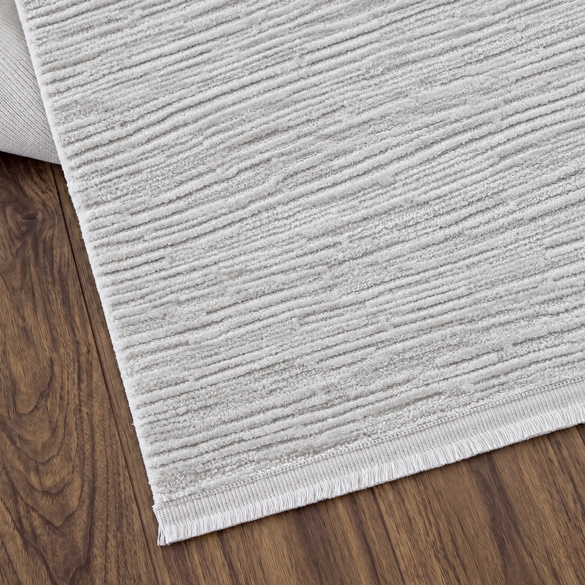 Nepal Grey – Moderner Acryl-Teppich
