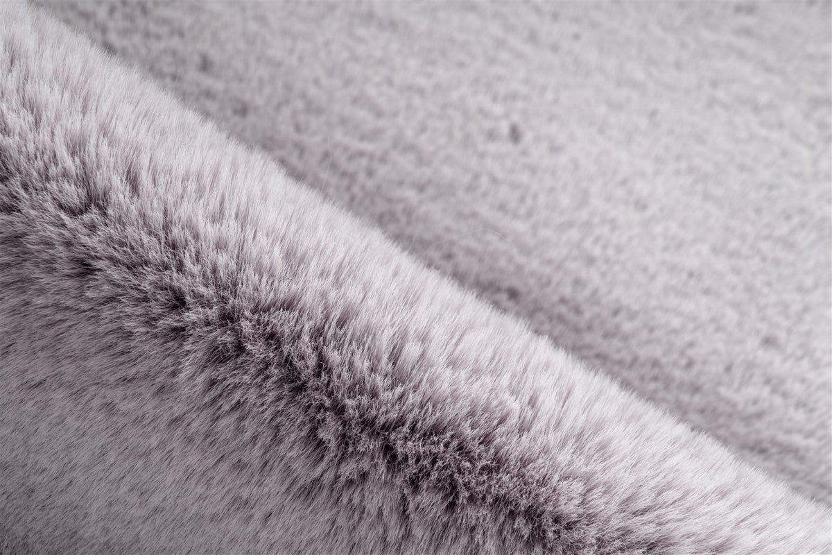 Rabbit Double Sheepskin 325 Grau / Blau