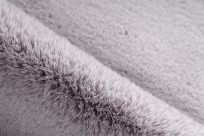 Rabbit Double Sheepskin 325 Grau / Blau